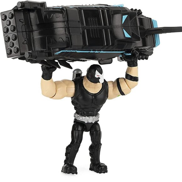DC Comics Batman vs Bane 1st Edition Action Figure Play Set Moto Tank Kids Toy - Picture 2 of 4